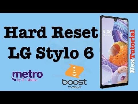 How to Factory Reset LG Stylo 6 Metro PCS & Boost Mobile | NexTutorial