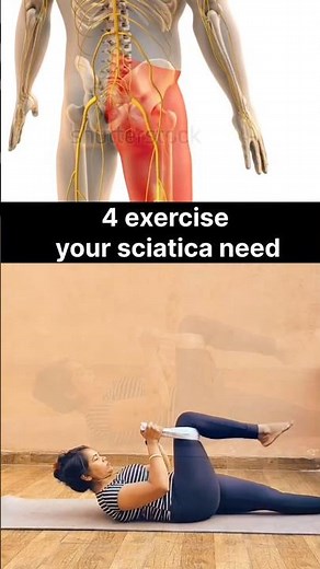 4 Exercises Your Sciatic Nerve Needs!
