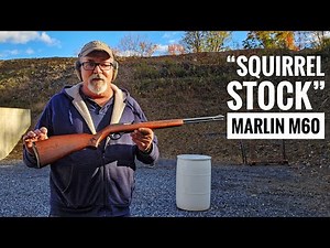 Marlin Model 60 .22 LR Shooting Steel