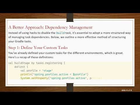 How to Hide Gradle Tasks for Custom Builds