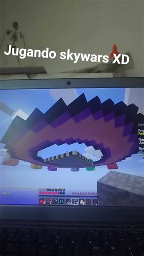 Jugando skywars #minecraft #1.8.9 #W10 #Java