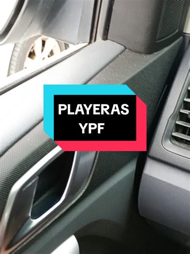 Playeras únicas de YPF y IPF en Patagonia