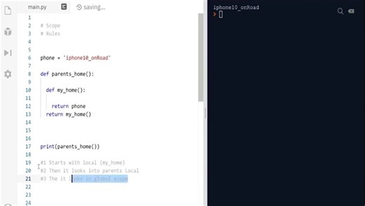 Lecture 71: Scope Rule-II in Python