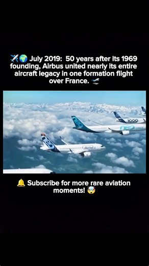 ✈️ Airbus Made History in 2019 With One Legendary Flypast #shorts #airbus #legend #history