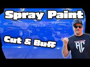 How to Cut and Buff (Spray Paint) For The Ultimate (Show Car) SHINE