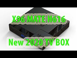 X96 MATE H616 UNBOXING Android 10 NEW 2020 TV BOX