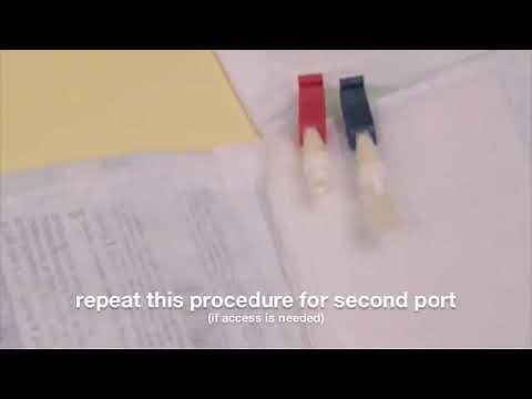 How to flush and lock a hemodialysis catheter