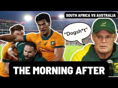 THE MORNING AFTER | SPRINGBOKS vs WALLABIES