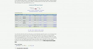 Free People Search Engine - People Finder