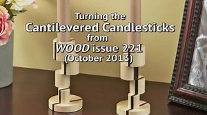 Turned Candlesticks