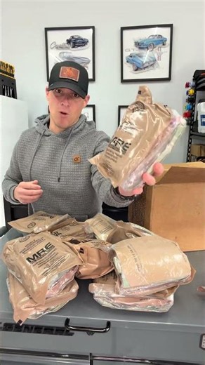 I Bought a Box of Military MREs... Here's What Was Inside