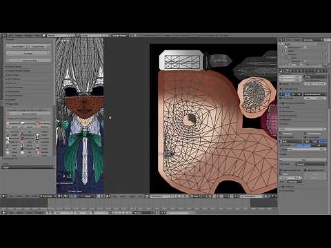 Blender - Manual Texture Atlasing Tutorial for VRChat