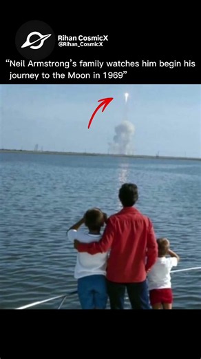 The Family Watching a Man Leave Earth for the Moon 🌕🚀