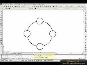 Commande AJUSTER (TRIM) - Formation AutoCAD débutant