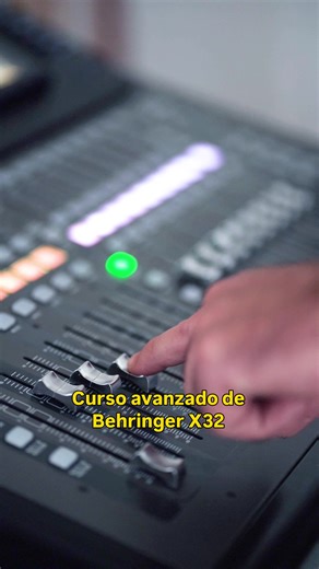 Curso avanzado en directo de Behringer X32. Si eres técnico de sonido para iglesias y necesitas formarte en tu mixer, traemos nuestro curso de mayor duración, en él conocerás la controladora al completo. Un curso completamente práctrico, podrás preguntar todas tus dudas y resolverlas en directo. Hay plazas limitadas, reserva ya la tuya porque se agotan. Si nos escribes pronto tendrás un 50% de descuento. Si quieres reservar escríbenos por DM. Se entrega diploma certificativo con la duración del 