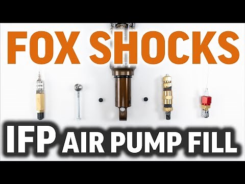 FOX shock IFP Air fill with shock pump & nitrogen needle guide for beginners. A PITA but U can do it