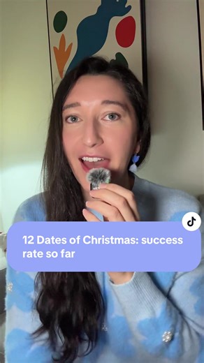 Lots of dates happening this weekend! This is as of Saturday - stay tuned for Saturday/Sunday date updates 👁️👁️ I read the applications quite carefully to get a sense of each person’s vibes and understand what they’re looking for. I also think this is more successful than hinge bc it’s so intentional and high effort. Personally I’d rather go on one really good date per month than a meh one every week. If you’ve ever been on a blind date or set one up - how did it go? #12datesofchristmas #first