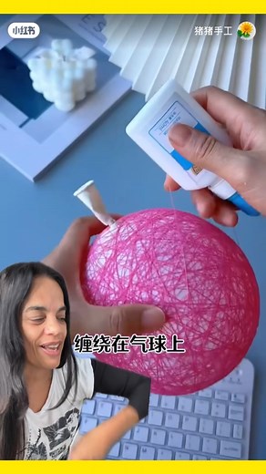 Se hace con un globo! #globo #diy #facil #rapido #adorno | seguime.ahora