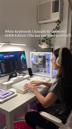 Best White Keyboards for a Clean Workspace