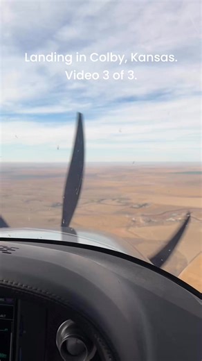 Landing in Colby, Kansas. Video 3 of 3. #Kansas #Flying #CountryRoads | Andrew Mihm