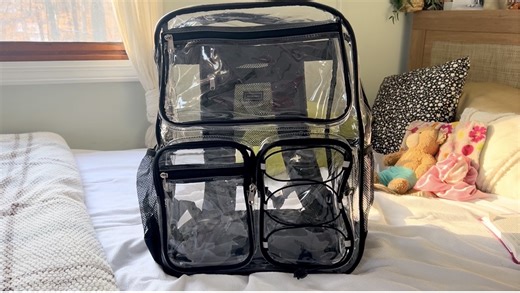 Watch Perfect clear backpack for school, sports and events!#ad no on Amazon Live