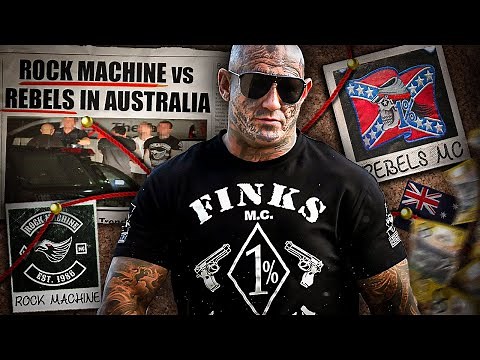 How a Canadian Motorcycle Club went to War with Australia’s Rebels MC | Rock Machine MC vs Rebels MC