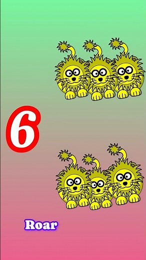 Counting one to Ten #countingnumbers1to10 #animals #nurseryrhymes