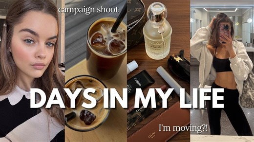 【英字vlog】Marija | 我生活中的几天💌 | 活动拍摄 | 搬家计划 | 锻炼