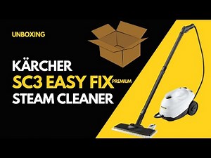 Kärcher SC 3 EasyFix Premium Unboxing | Steam Cleaner