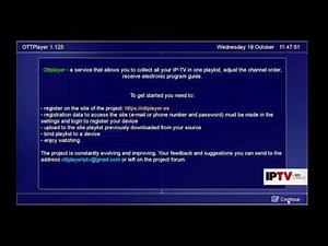 Cofigura OTTPLAYER en tu smart tv