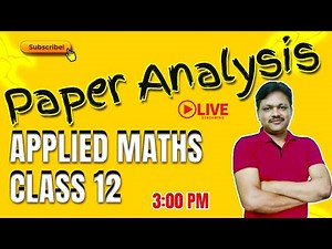 Paper Analysis | CBSE Exam 2024-25 | Applied Maths Class 12 | Gaur Classes