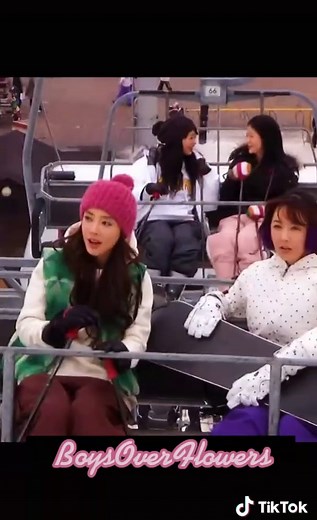Romantic Boys Over Flowers Kiss Scene at Ski Resort