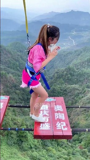 Bungee Jumping With Rope In Beautiful Place:Asmr Bungee Jumping
