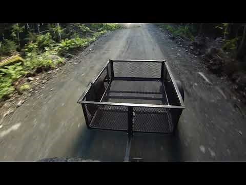 Offroad camping trailer test