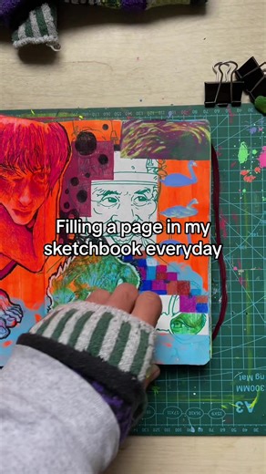 hopefully the algorithm treats this one better #art #smallartist #sketchbookart #sketchbookdump #drawing