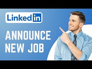 How To Announce New Job on Linkedin | Post About Your New Job | LinkedIn Tutorial