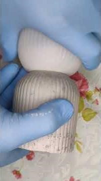 Ξεκαλουπωμα γύψου καλλιτεχνίας. Asmr unmoulding #diy #viral #homedecor #gypsum #asmr #craft