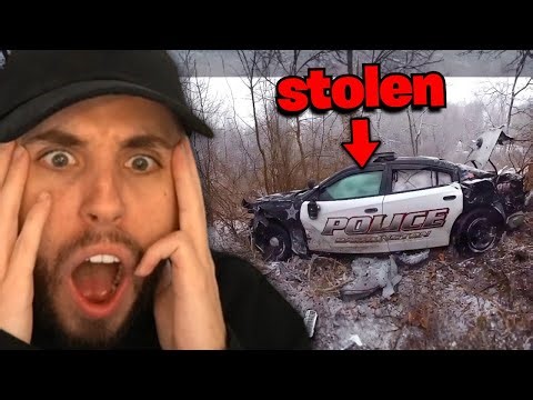 126MPH Chase of Stolen Police Car
