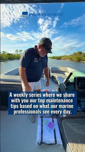 Maintenance Mondays ⚙️ | Boat Maintenance Tips from the Pros at Ingman Marine