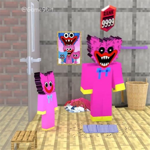 Help the boy Sprunki Kissy Missy clean her room! 👍