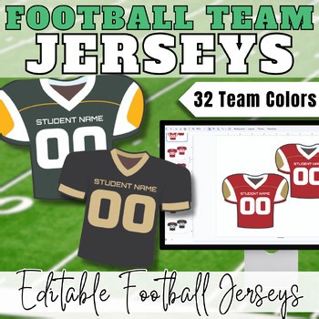2026 Super Football Bowl Team Jerseys Bulletin Board, Student Football Jerseys