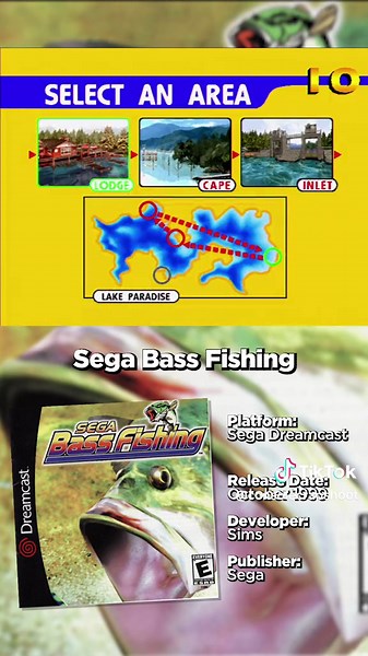 This game made me drop money on the stupidest thing ever and I have zero regrets. . . . #dreamcast #retrogaming sega bass fishing dreamcast fishing controller nostalgia