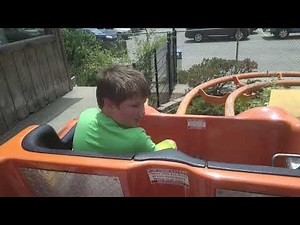 Riding The Mad Mouse - Michigan's Adventure - Muskegon, Michigan