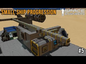 ☣️Space Engineers: Small Ship Progression - Adding Interior and Plumbing
