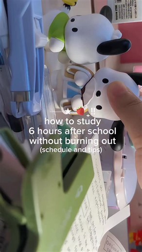 Tamanna ⋆˚꩜｡ on Instagram: "How to study 6 hours after school without burning out ‼️💭📈 🕗 After-School Study Schedule (school ends at 2:30 PM) 3:00 – 4:00 PM → Unwind + snack after school 4:00 – 5:00 PM → Study Block 1 5:00 – 5:15 PM → Break 5:15 – 6:15 PM → Study Block 2 6:15 – 6:30 PM → Break 6:30 – 7:30 PM → Study Block 3 7:30 – 8:30 PM → Dinner + relax 8:30 – 9:30 PM → Study Block 4 9:30 – 9:45 PM → Break 9:45 – 10:45 PM → Study Block 5 10:45 – 11:00 PM → Break 11:00 PM – 12:00 PM → Study
