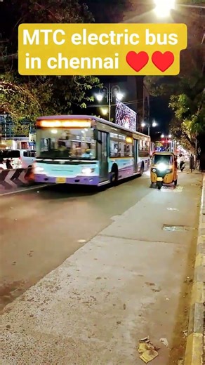 MTC electric bus in chennai