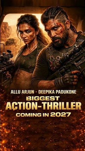 “AA22xA6 🔥 Allu Arjun + Atlee Biggest Action Film 😱 Deepika Padukone | 2027 Update”