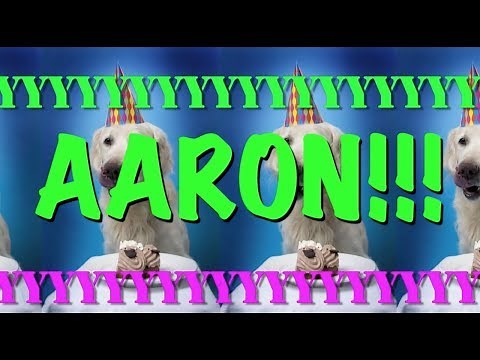 HAPPY BIRTHDAY AARON! - EPIC Happy Birthday Song