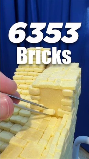 This Castle Build is Absolutely Insane #terrainbuilding #warhammer #timelapse