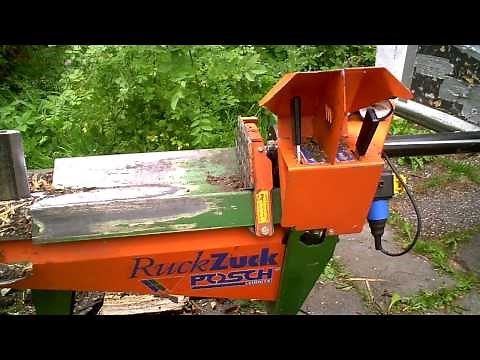 POSCH ruck zuck log splitter houtklover fendeuse holzspalter